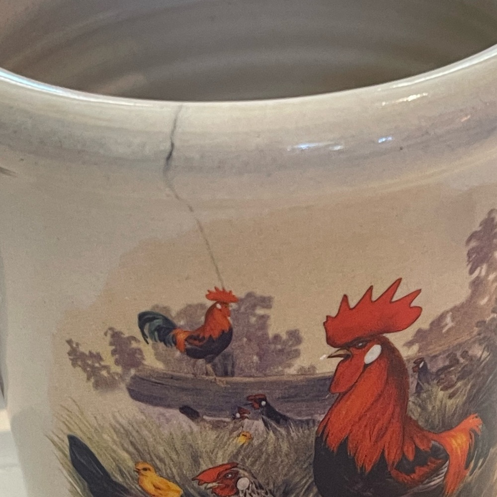 Rooster crock - Picture 2 of 6